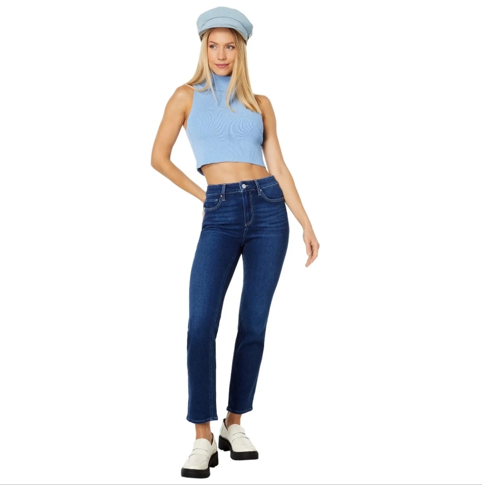 PAIGE Straight Leg Cindy in Dream Weaver Jeans  . SIZE 23